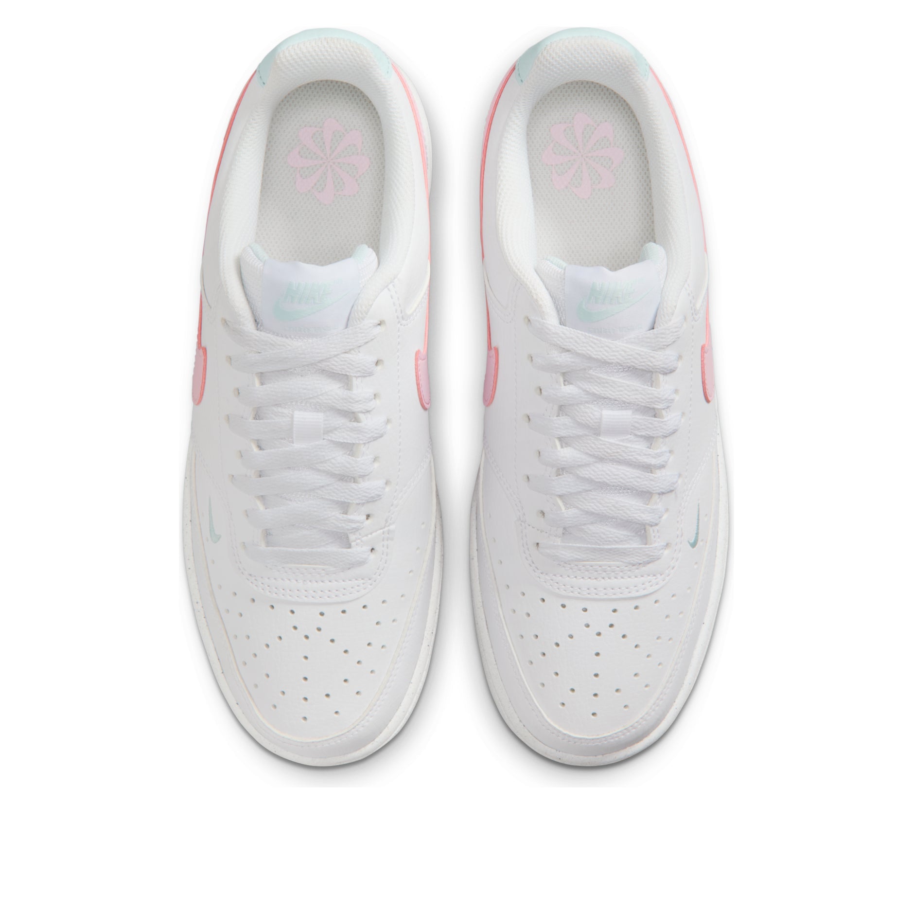 (WMNS) Nike Court Vision Low Next Nature 'White Pink' IQ9800-161
