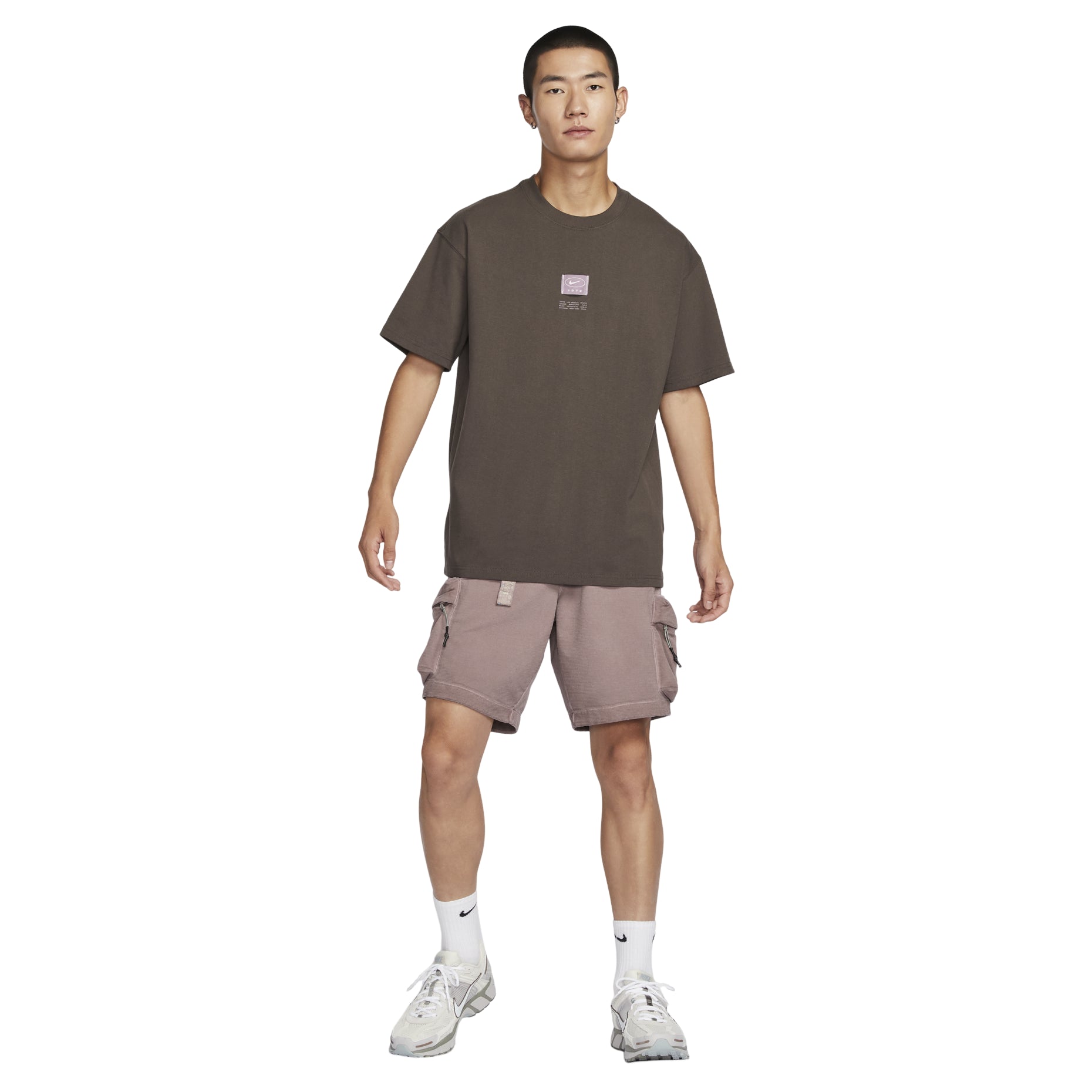 Nike Sportswear Max90 T-Shirt Asia Sizing 'Baroque Brown' FZ5393-237