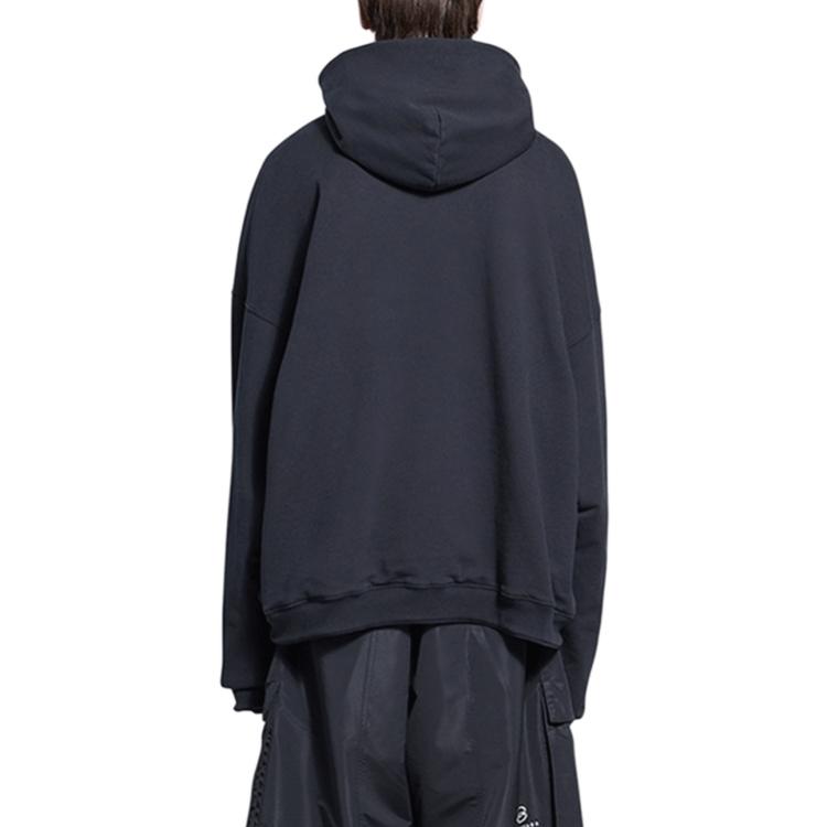 Balenciaga Year Of The Tiger FBI Revesible Hoodie 'Navy' 681472TLVM44084