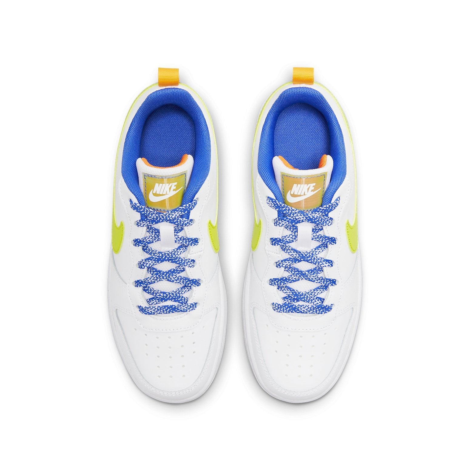 (GS) Nike Court Borough Low 2 SE 'White Atomic Green' DQ7770-100