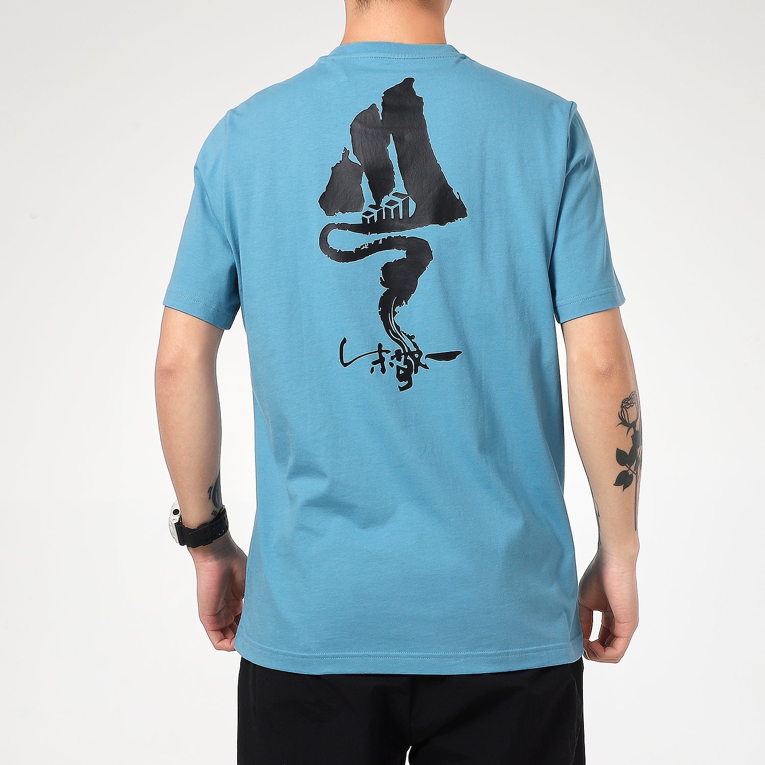adidas Casual Sports Running Training Short Sleeve Blue GN7333