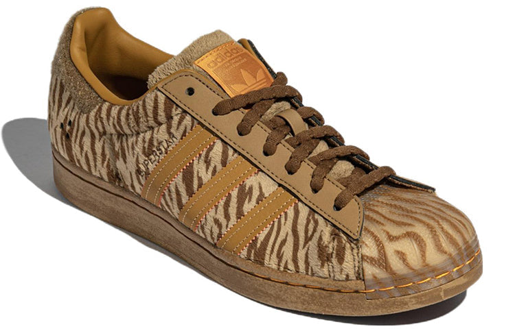 adidas Melting Sadness x adidas originals Superstar 2022 CNY 'Brown Orangeyellow' HP8722