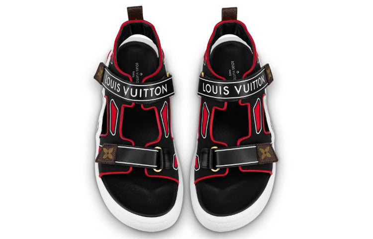 (WMNS) LOUIS VUITTON LV Archlight Sporty 'Red Black White' 1A7U5M