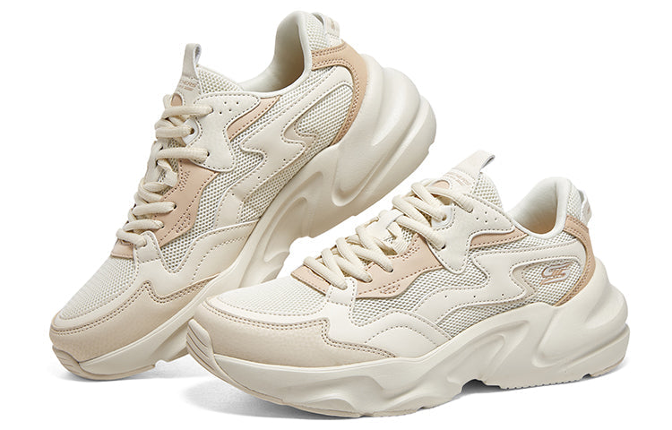 (WMNS) Skechers Skechers Women BOB'S Sport Bobs Bamina Shoes 'Cream White' 117366-NAT