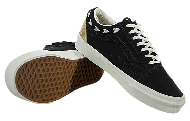 Vans Old Skool Casual Fashion Skate Shoes Unisex carbon black VN0A38G1QTY