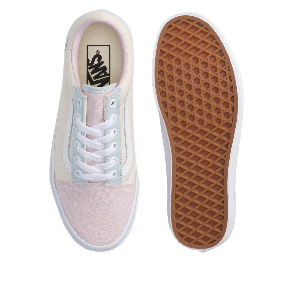 Vans Old Skool 'Marshmallow White Dawn Mist Blue' VN000E8W1XS