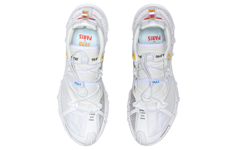 Li-Ning Paris fashion week Shock Absorption 'White' AGBQ093-4