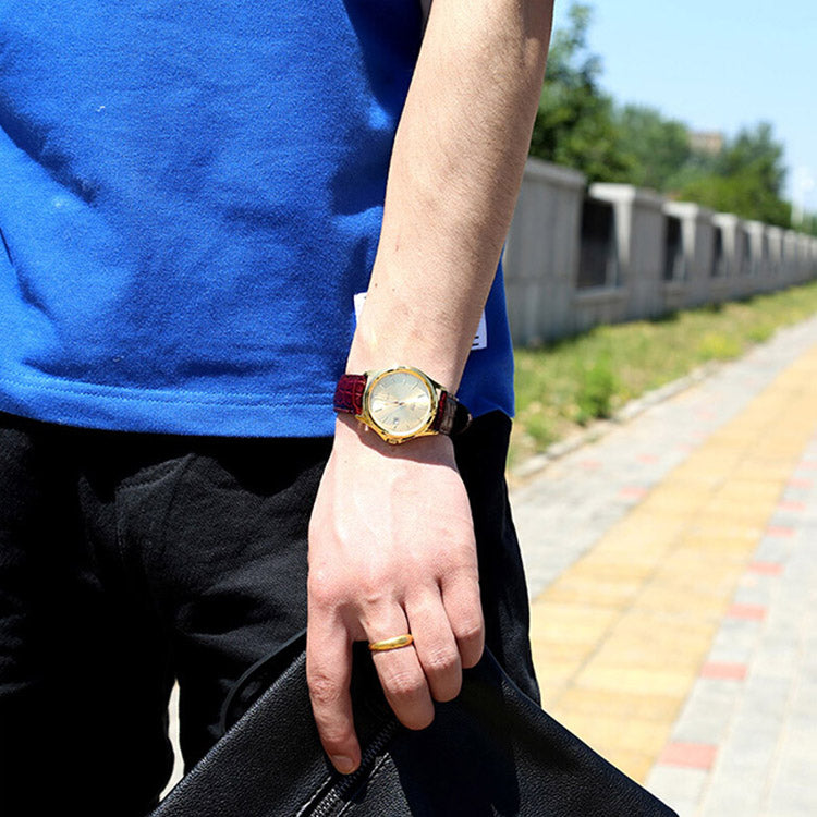 CASIO Male DRESS Japan / South Korea Fashion Mens Gold Analog MTP-1183Q-9A