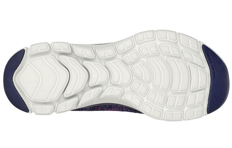 (WMNS) Skechers Flex Appeal 4.0 Low-Top 'Purple Blue' 149301-NVPK