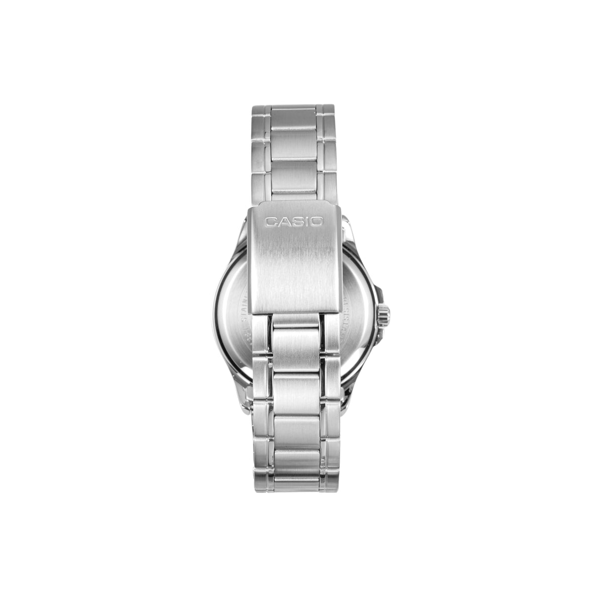 CASIO ENTICERSeries Stainless SteelStrapQuartzWatch Men's Silver Waterproof EDIFICE Mens White Analog MTP-1381D-7A