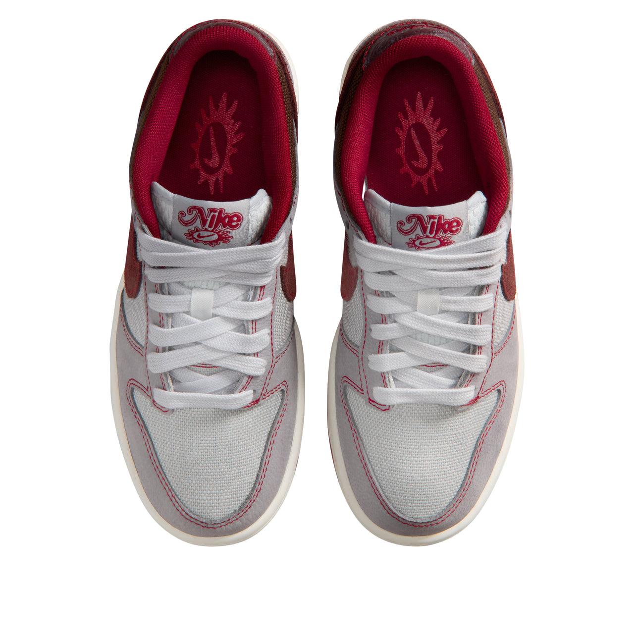 (GS) Nike Dunk Low LV8 'Pure Platinum Burgundy Crush' IO9743-002