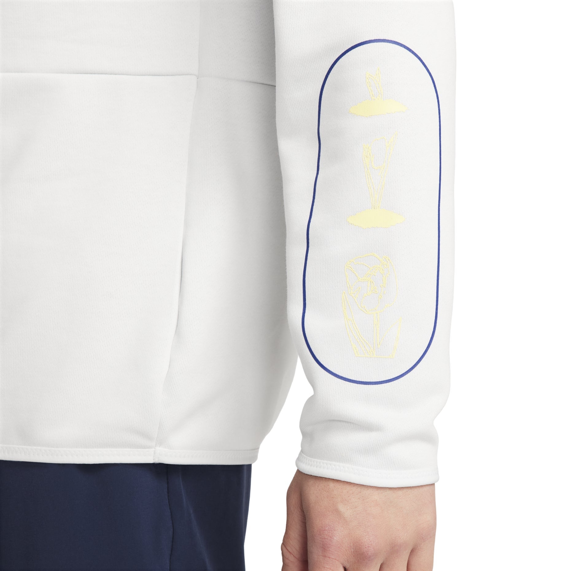 Nike Dri-FIT Fleece Fitness Crewneck Sweatshirt Asia Sizing 'Photon Dust Blue' FN3290-025
