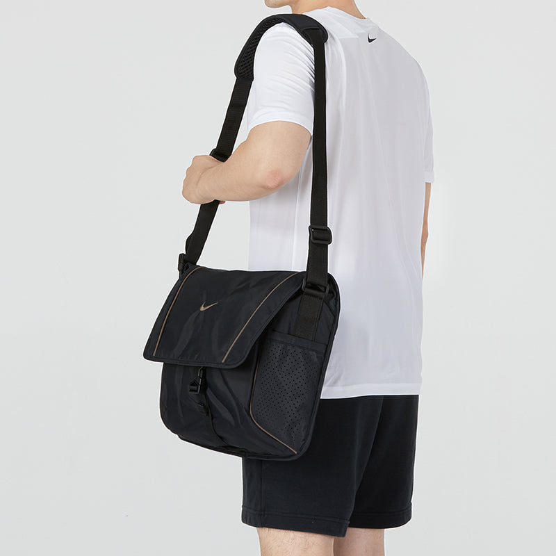Nike Nsw EssentalsI Messenger Athleisure Casual Sports Shoulder Bag Messenger Bag Unisex Black DJ9792-010