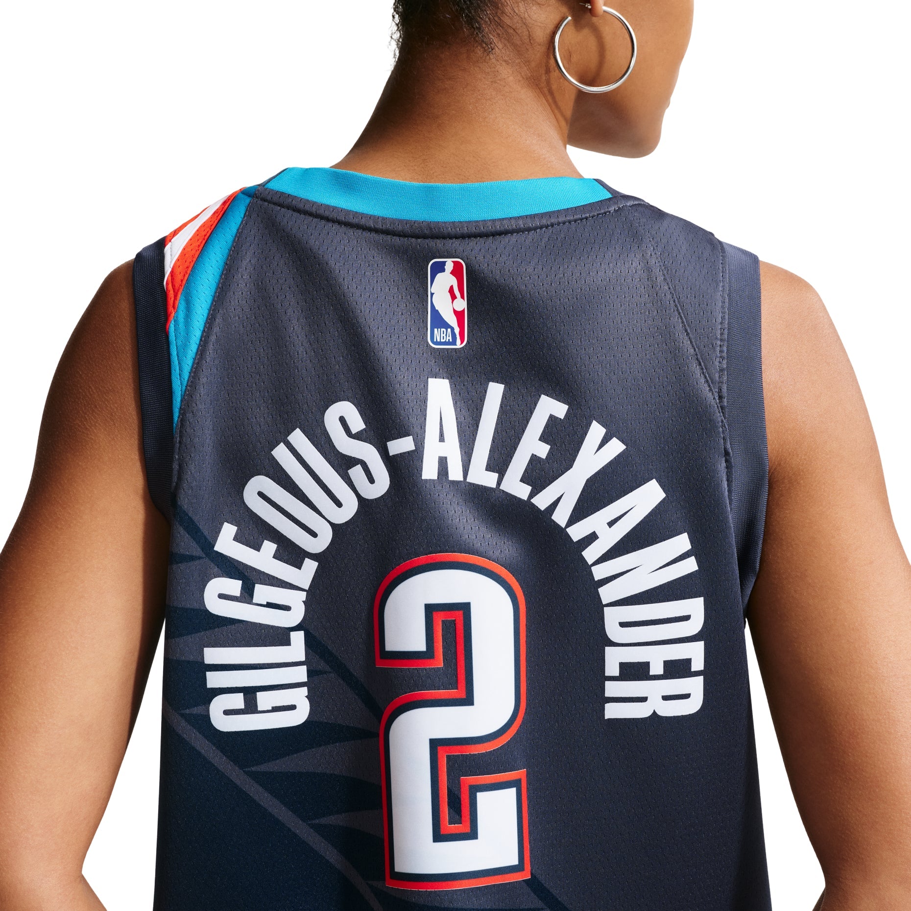 Nike Oklahoma City Thunder City Edition NBA Swingman Jersry 'Shai Gilgeous-Alexander'  HM5990-437