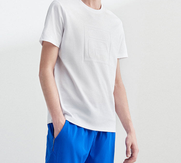 FILA BOX Printing Short Sleeve White F11M028159F-WT