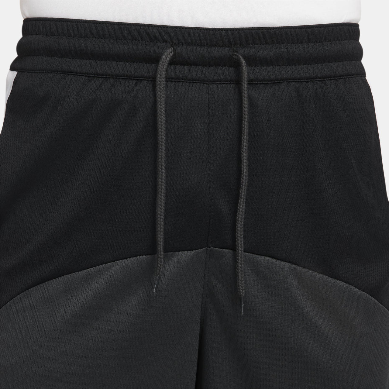Men's Nike Colorblock Logo Straight Shorts Black Gray DQ5827-010