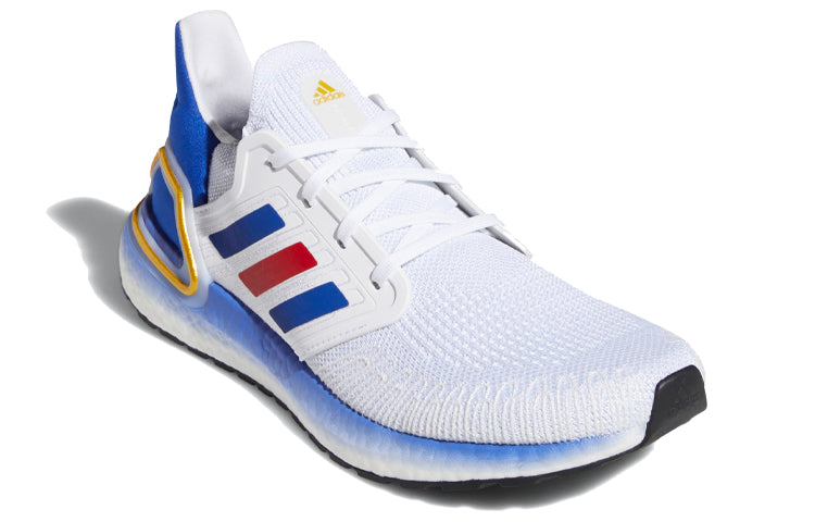 adidas Ultra Boost 20 'White Royal Blue Red' FY9039