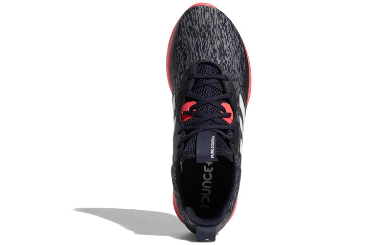 adidas PureBounce+ Street 'Legend Ink Shock Red' BC1040