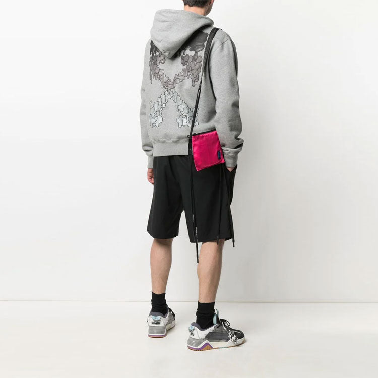 Off-White SS21 Arrows Arrow Pattern Printing Loose Fit Gray OMBB034S21FLE0060810