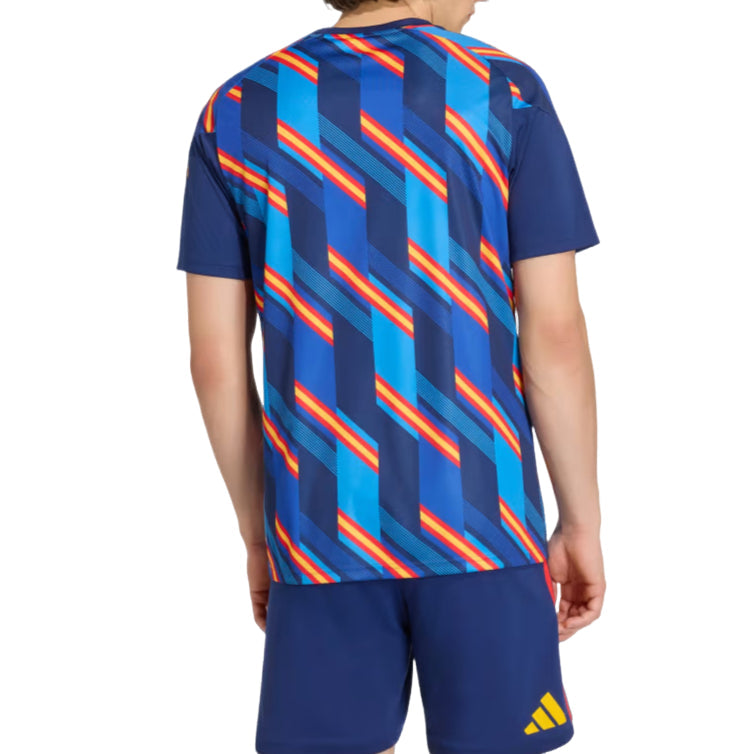 adidas Spain 26 Home Pre Match Jersey Asia Sizing 'Dark Blue' KA1906