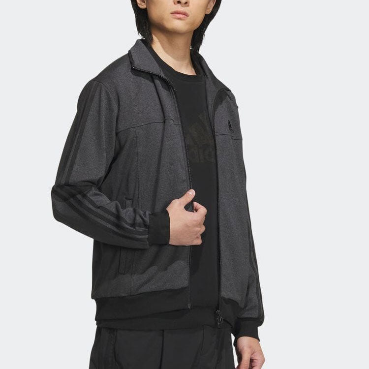 adidas Denim Look Regular Fit Knit Track Top IA9455