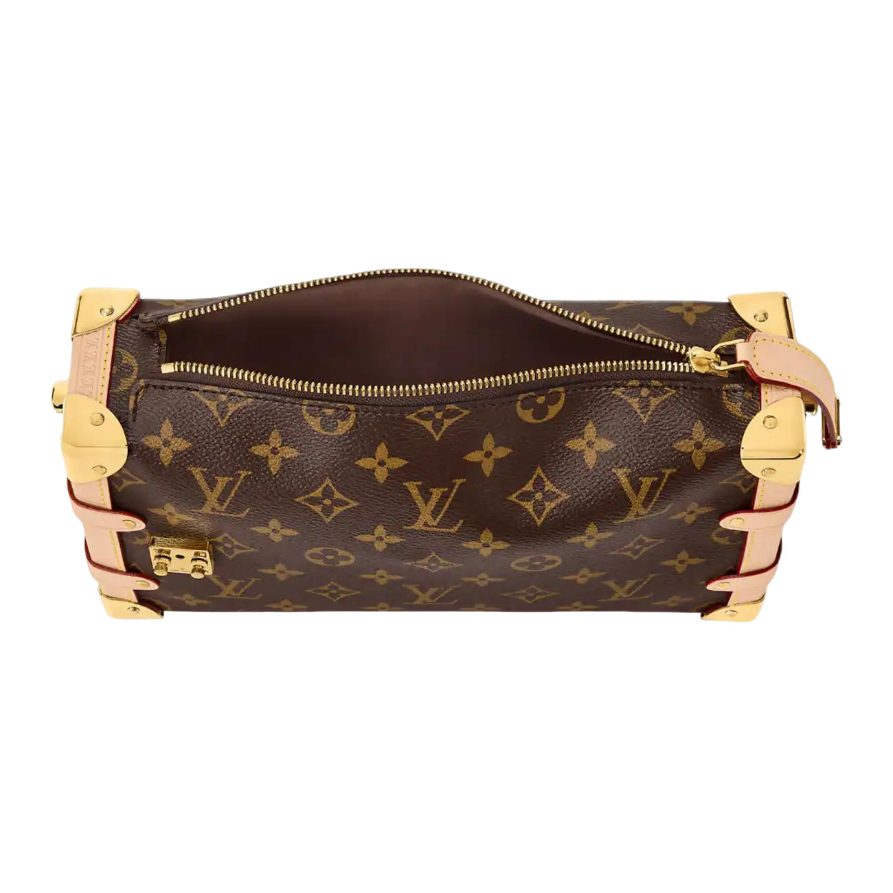 (WMNS) LOUIS VUITTON Side Trunk MM East West 'Brown' M28385
