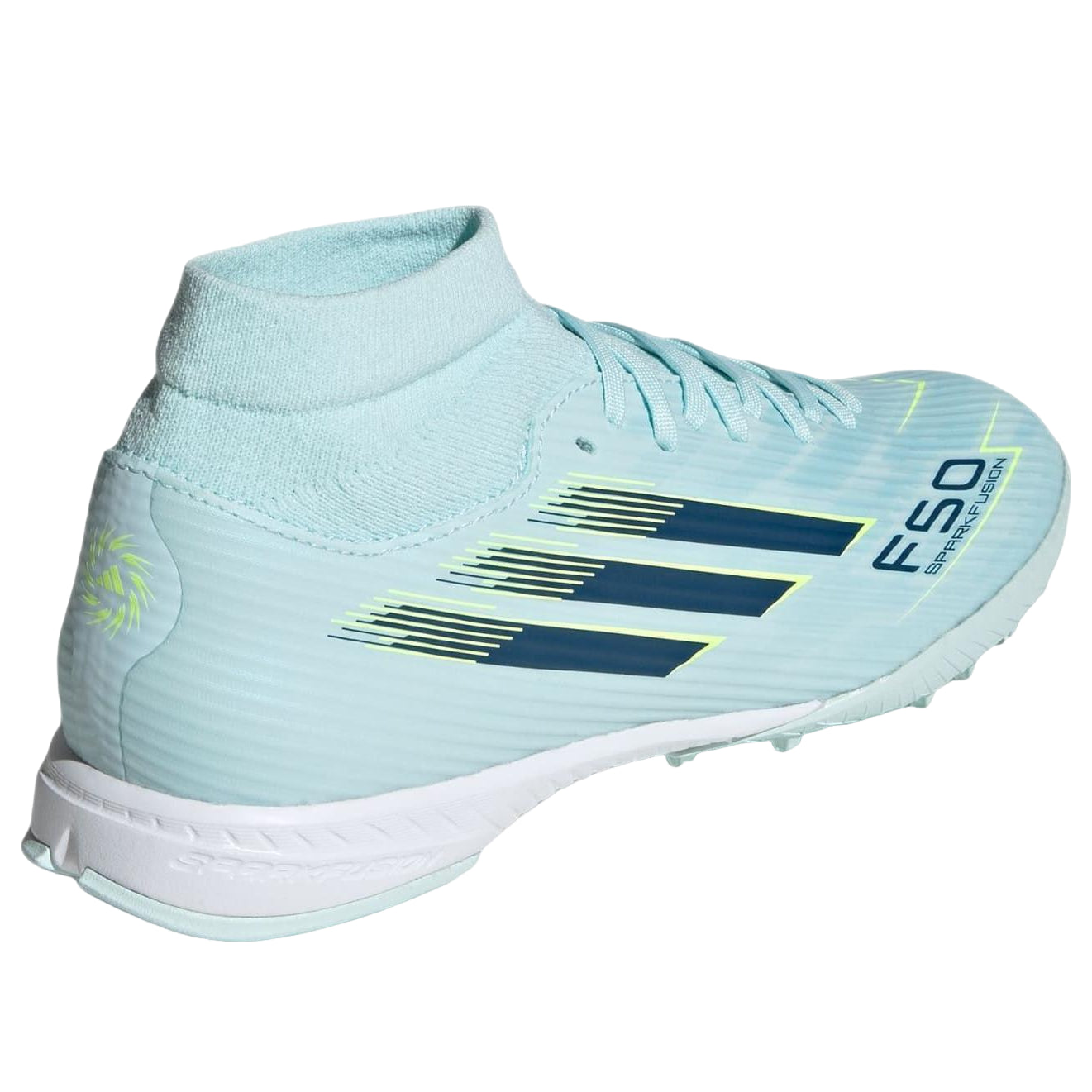 (WMNS) adidas F50 Sparkfusion League Mid Cut TF 'Ice Cold Precision Pack' JR9003