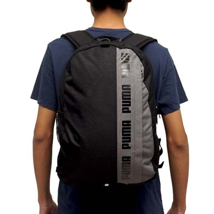 PUMA Phase Backpack II 'Black Grey' 076622-01