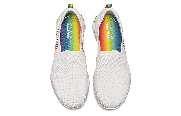(WMNS) Skechers Go Walk 5 'White' 124246-WMLT