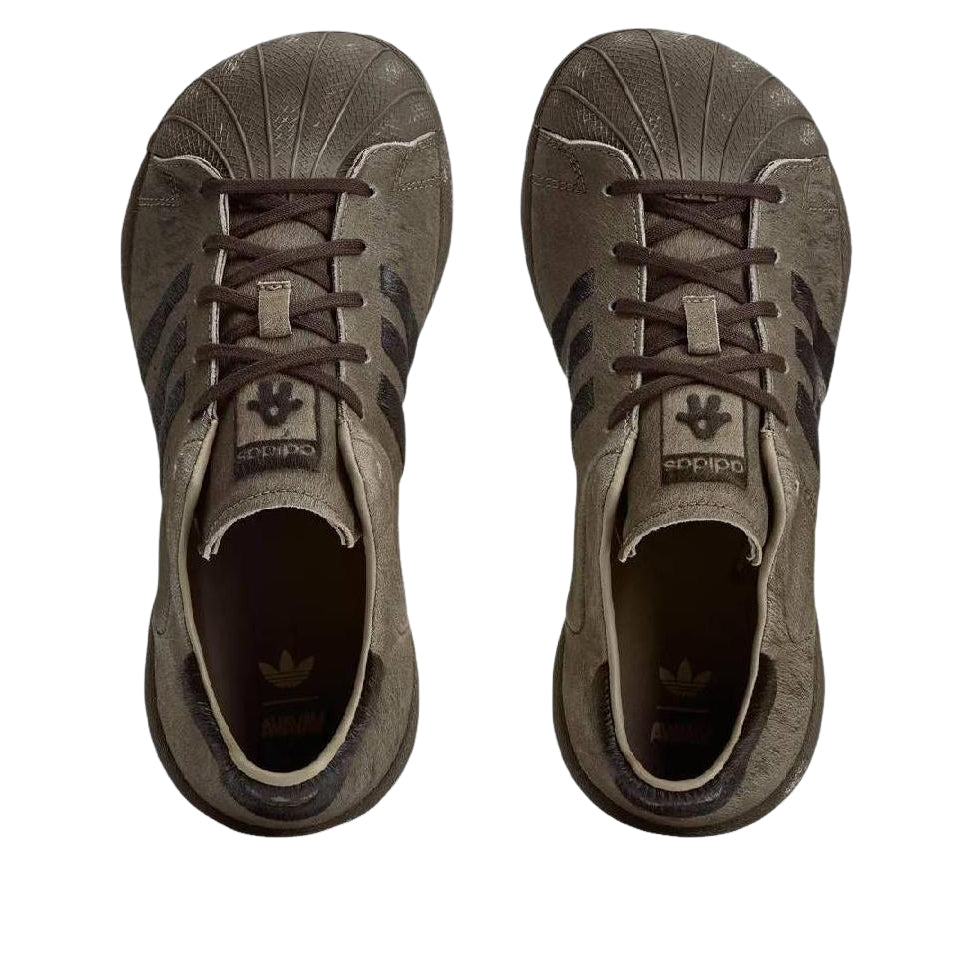 (WMNS) adidas SST by AVAVAV 'Dark Brown Dark Brown Supplier Colour' KK2724