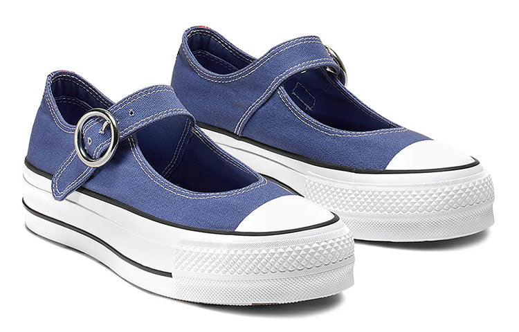 (WMNS) Converse Chuck Taylor All Star Mary Jane Low Top 'Blue White' 564316C