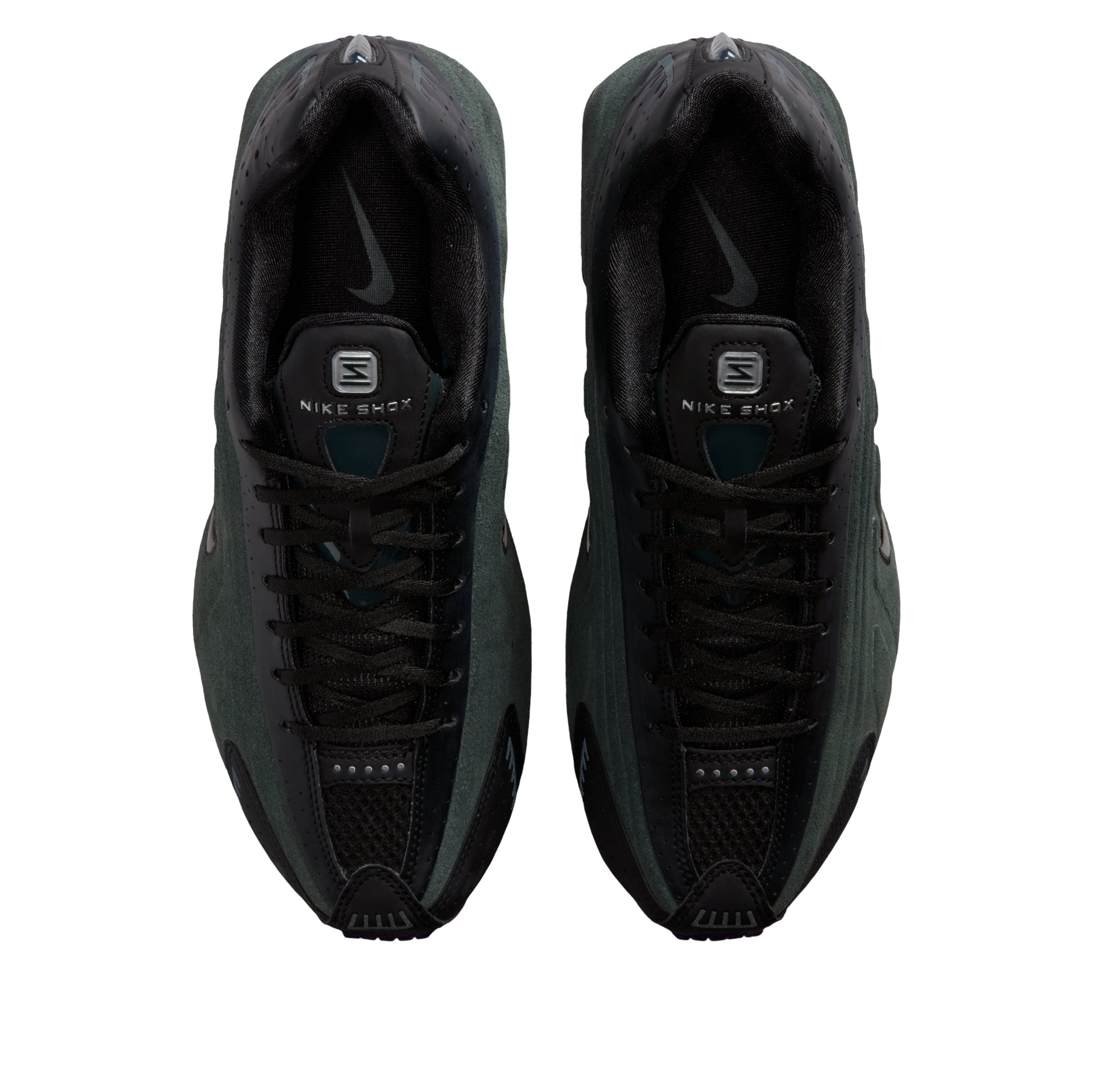 (WMNS) Nike Shox R4 'Black Silver Seaweed' HQ7739-002