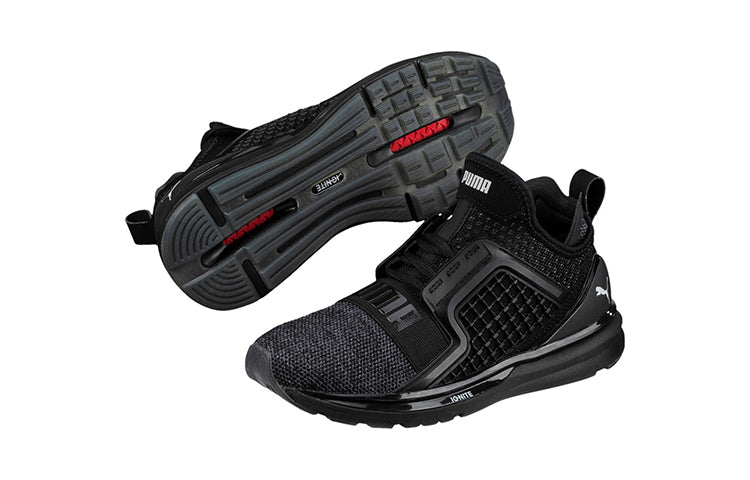 (GS) PUMA Ignite Limitless Knit 'Black' 190064-02