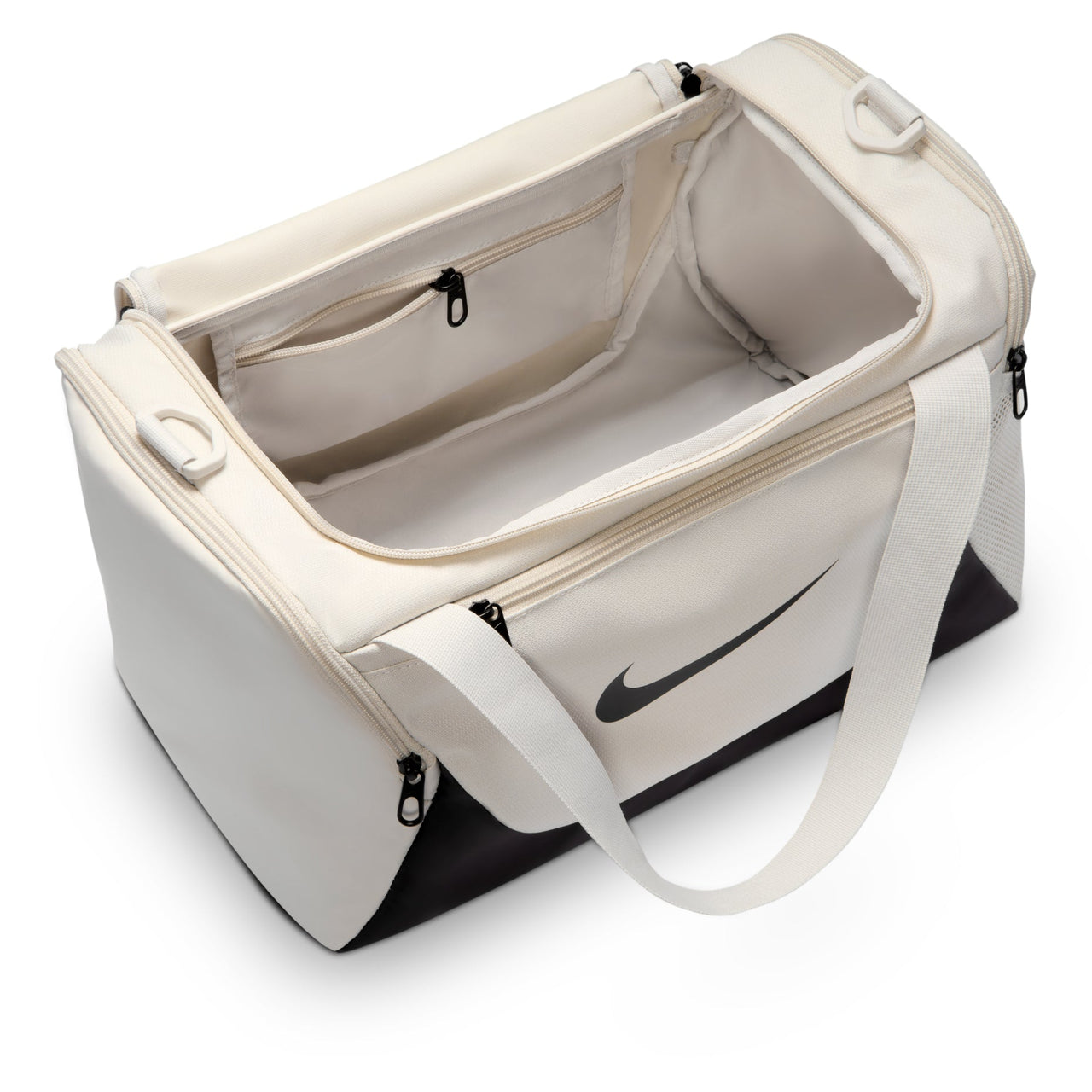 Nike Brasilia 24L Training Canvas Bag 'Light Bone Black' IB4398-072