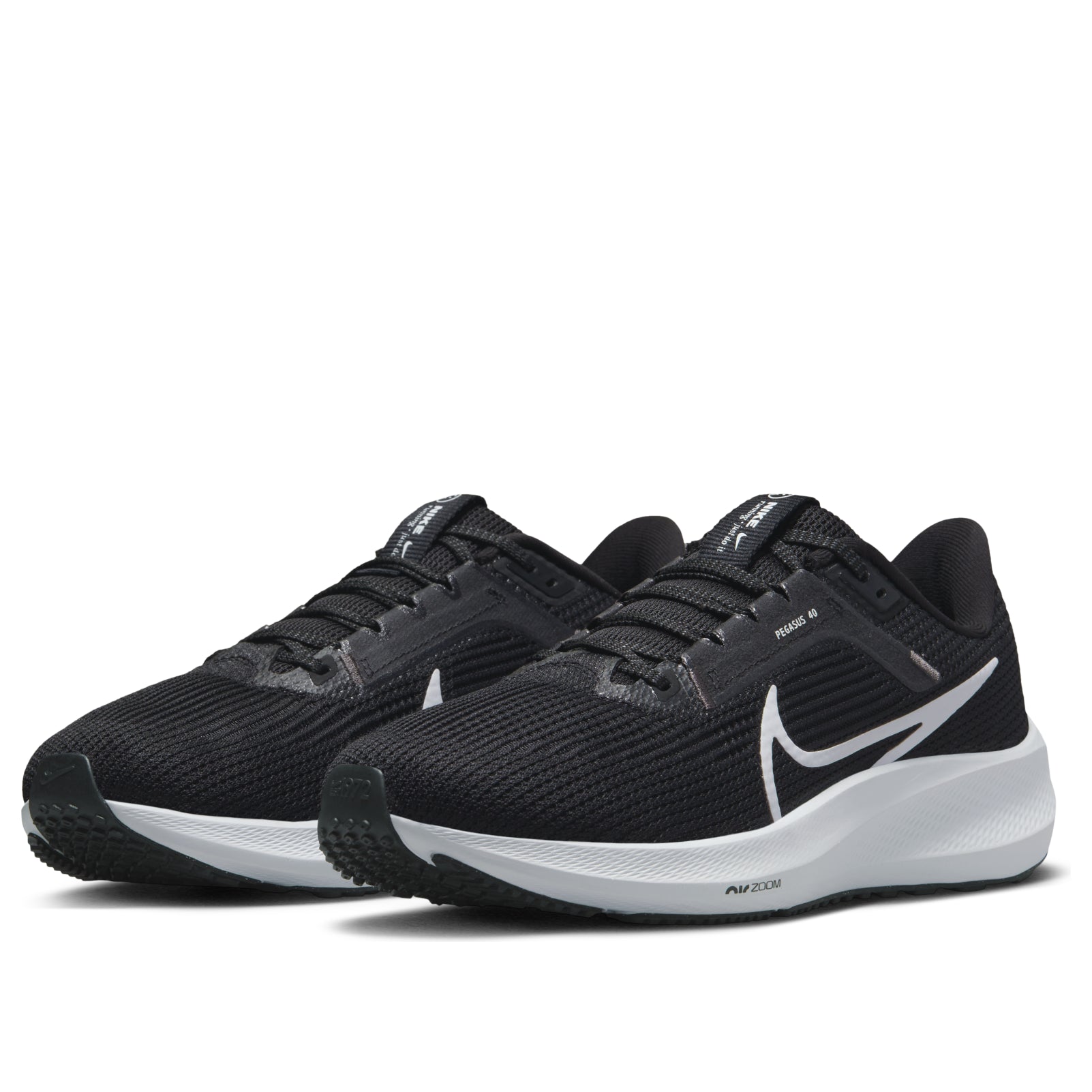 (WMNS) Nike Air Zoom Pegasus 40 'Black White' DV3854-001