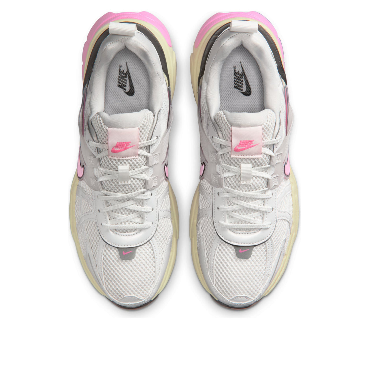 (WMNS) Nike V2K Run 'Summit White Vast Grey Pink Spell' FD0736-114