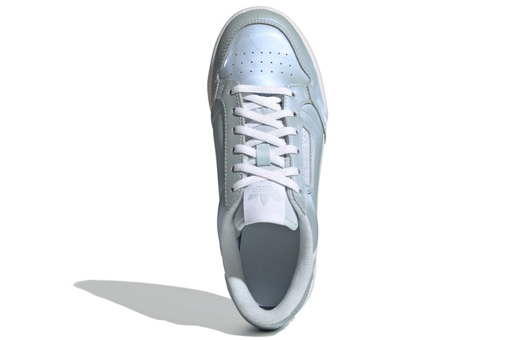 (GS) adidas Continental 80 J 'White Light Blue' EF5115