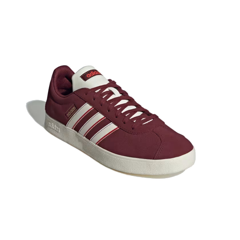 adidas VL Court Lifestyle Skateboarding Suede Shoes 'Red' IF7555