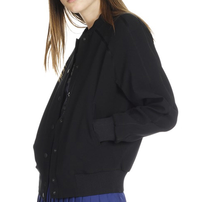 KENZO Back Tiger Head Pattern Short Jacket Black F762BL0555AC-99