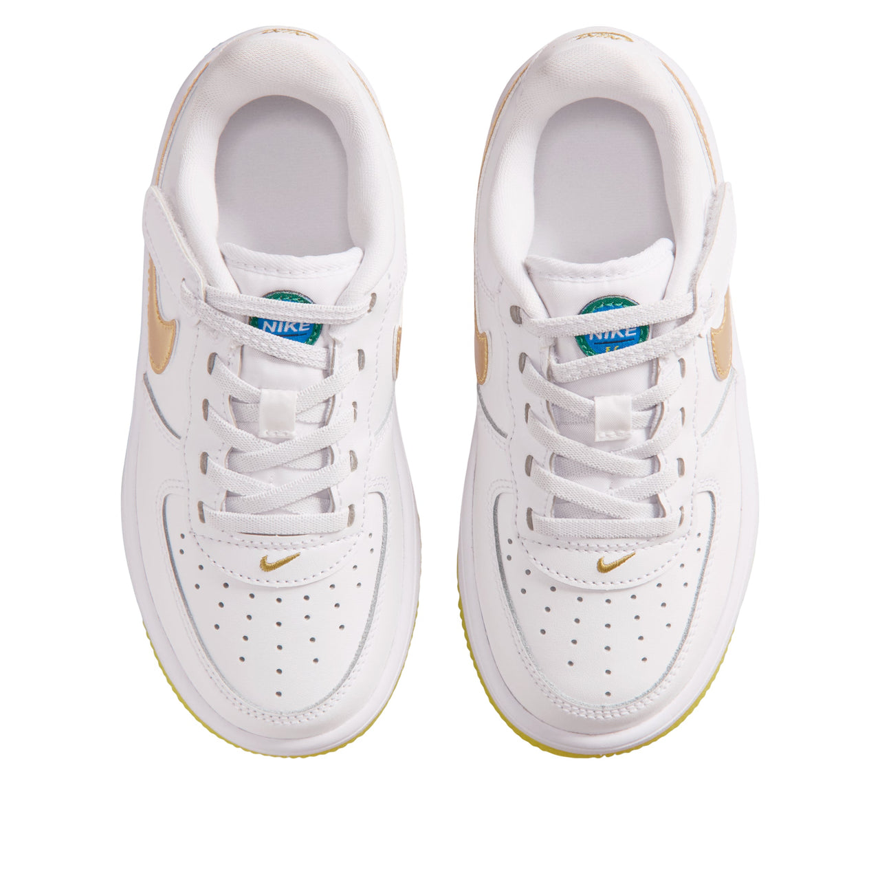 (PS) Nike Force 1 Low EasyOn 'White Soar Sonic Yellow' IR6942-100