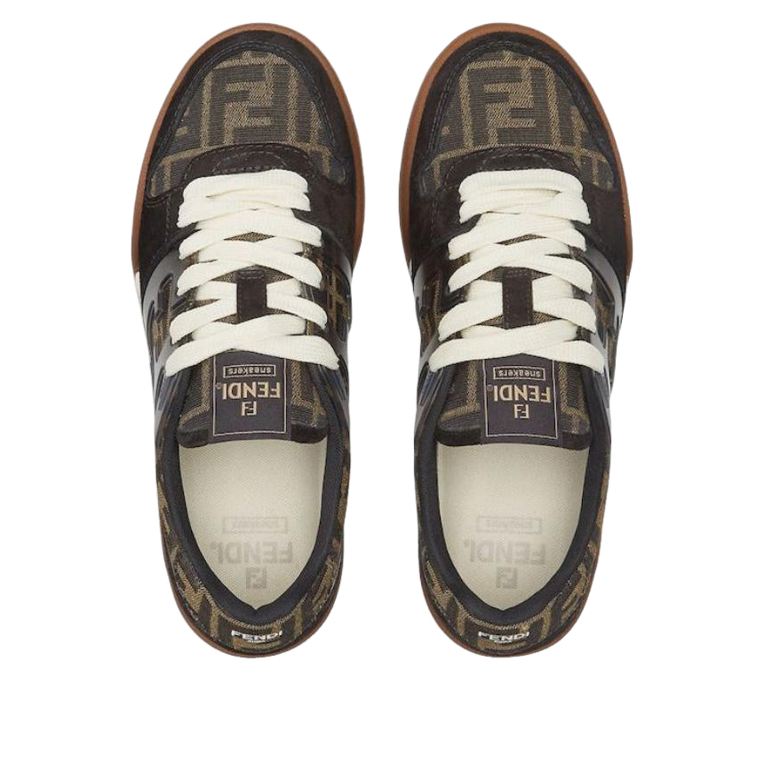 Fendi SS26 Match Trainers 'Brown' 7E1688AQ6IF1PXA