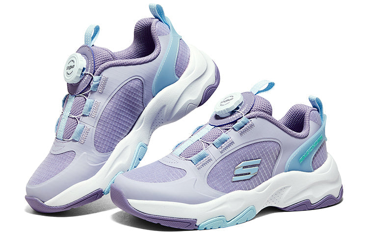 (GS) Skechers Sport Running Shoes 'Purple Blue' 319037L-LAV