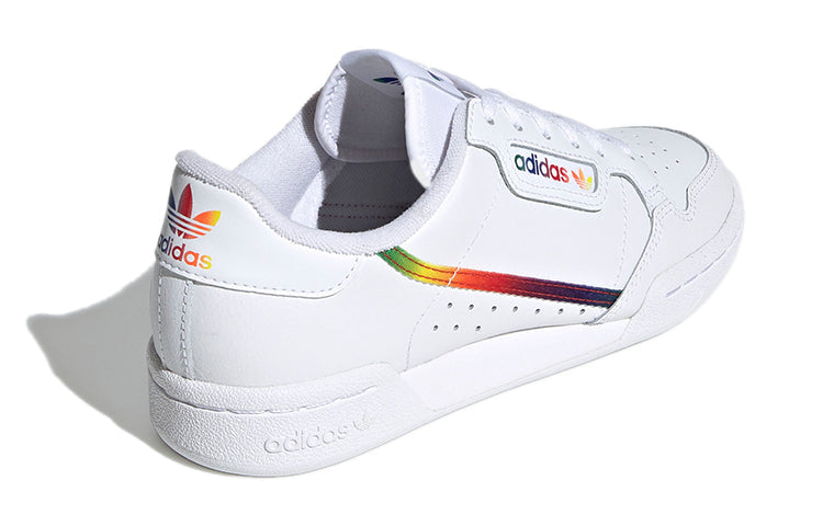 (GS) adidas Continental 80 J 'White Red Yellow' EG8976