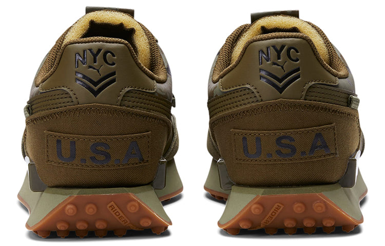 PUMA Future Rider 'NYC - Dark Olive Camo' 374394-01