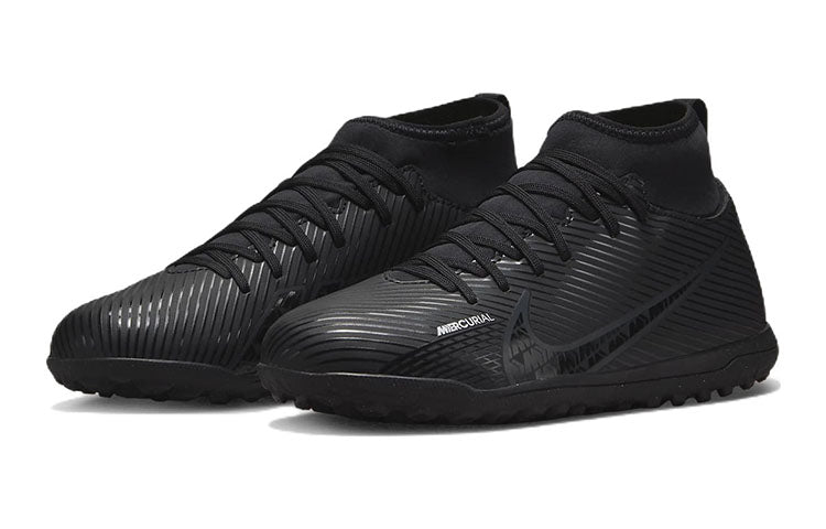 (GS) Nike Mercurial Superfly 9 Club TF 'Black Dark Smoke Grey' DJ5954-001