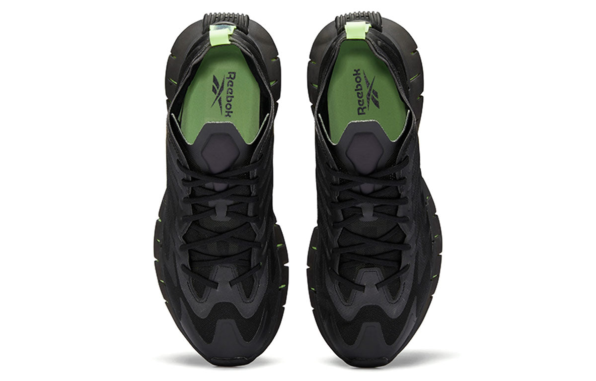Reebok Zig Kinetica 21 Running Shoes Black/Green G58282