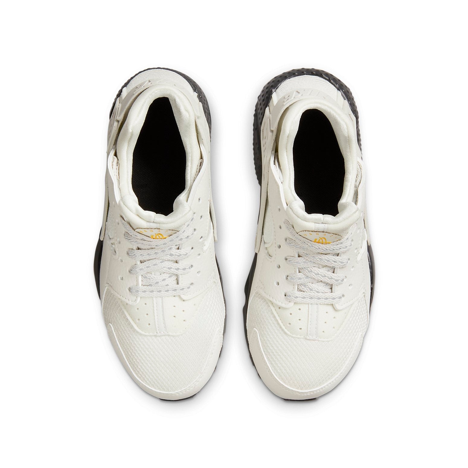 (GS) Nike Huarache Run 'Light Bone Black' DQ1103-001