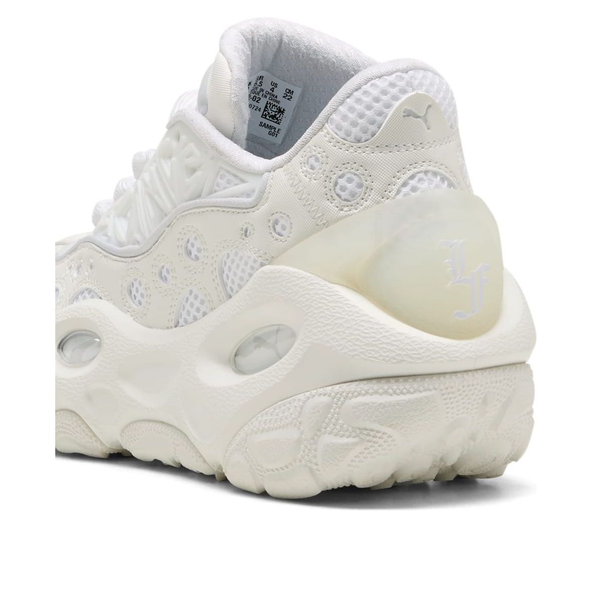 (GS) PUMA LaMelo Ball LaFranc RNR 'Triple White' 312282-02