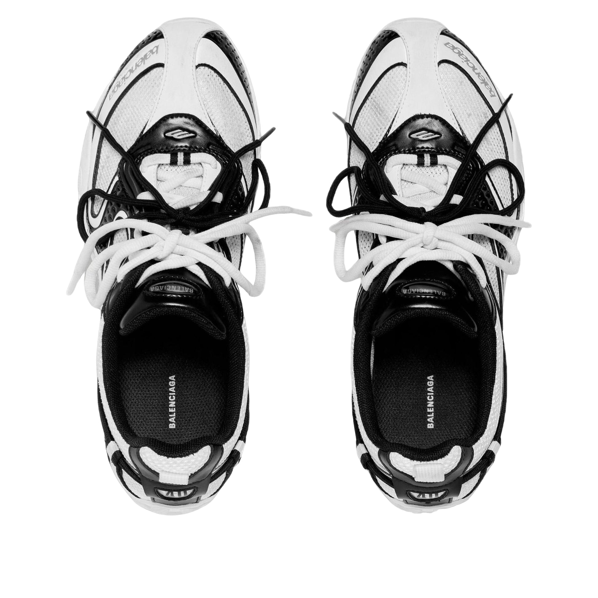 (WMNS) Balenciaga Radar Sneaker 'White Black' 865704WSTEO9010