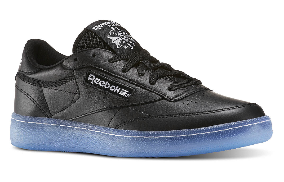 Reebok Club C 85 Ice Black Skate Shoes BD1673